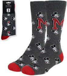  Disney Mickey Grey felnőtt hosszú szárú zokni 38/45