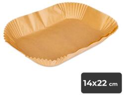 Bewello 14 x 22 cm-es téglalap alakú Air fryer sütőpapír 50 db