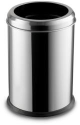 Dayco Metal Fedél nélküli, rozsdamentes acél szemetes kuka, 5 L, 18x26cm, fényes 430SS - klin
