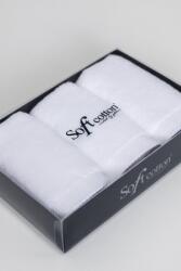 SOFT COTTON MICRO COTTON kis törölközős ajándékcsomag, 3 db Fehér / White