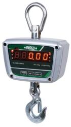 INSIZE Cantar electronic cu carlig pentru macara INSIZE, 300 kg, IP65, LED, telecomanda (8201-300KG)
