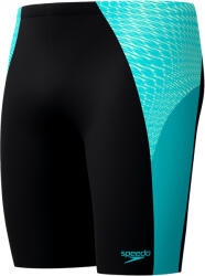 Speedo max splice mid jammer turquoise/black xs - uk30