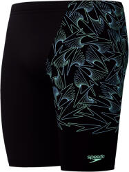 Speedo hyperboom v-cut jammer black/green xxl - uk40