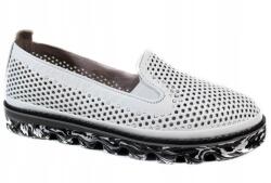 Ravini félcipő, Size 38, bőr, fehér (294 2418)