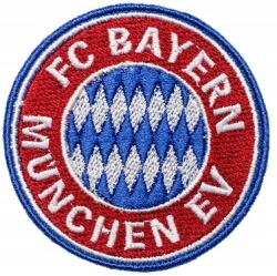 Fc Bayern Munchen Patch, hímzés, 60mm átmérő