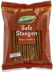 dennree Sticksuri bio din grau integral, cu sare, 100 g
