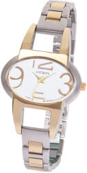 ASTRON 5665-0 divatos női karóra, bicolor nemesacél tok, bicolor nemesacél csat, arab számos fehér számlap, keményített ásványüveg, quartz szerkezet, cseppmentes vízállóság (5665-0) - astronora