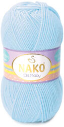  Nako Elit baby bolyhosodásmentes fonal 04687 - Babakék