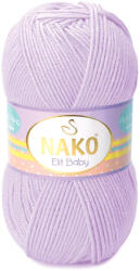  Nako Elit baby bolyhosodásmentes fonal 05090 - Világos lila