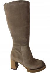 Lemar Csizma, bézs, velúrbőr, Size 36, 23.5cm (70133)