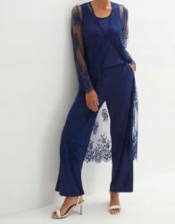 Bonprix Kék csipkés Boleró, Size 48/50, 100% poliamid