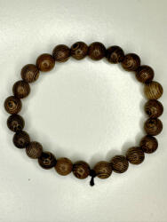  Erdei Harmónia természetes fa hatású karkötő (VK63)