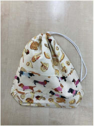 MK Bea Kiscipós zsák - tacskós & péksüteményes mintával
