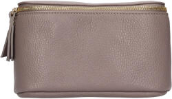 Italia Női bőr deréktáska Italia Milagros - szürke