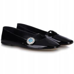 Bombonella Női balerinacipő Bombonella fekete 3T 6084-20 Black Patent Leather MÉRET. 37 (3T 6084-20 BLACK PATENT LEATHER)
