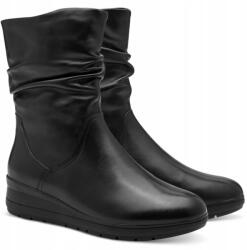 Jana Női bőr bakancs Jana 8-25721-45 001 Black fekete meleg Bőr MÉRET. 40 (8-25721-45 001 BLACK)