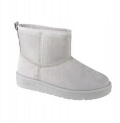 4F Big Star Snow Boots W, Size 37, szintetikus, szürke/ezüst, nőknek (KK274613)