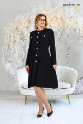 Gardrobom Martina fekete kötött ruha