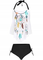 Bonprix Női kétrészes tankini, Size 46 (XXXL), többszínű, poliamid, elasztán