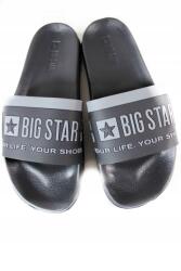 Big Star Flip-flop papucs, Size 39, fekete, medence (DD274732)
