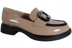 Filippo Félcipő, Filippo DP6186, Size 40, bőr, bézs, lakk (dp6186)