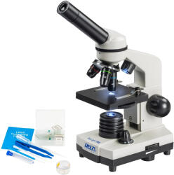 Delta Set microscop biologic pentru copii si elevi BioLight 100 Alb (40-400x)