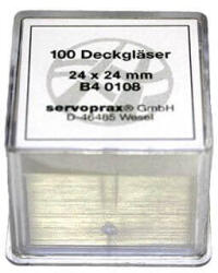 Lacerta Lamele pentru microscop EU 24x24 - 100 buc