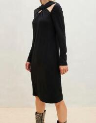 Bonprix Ruha, Size 44/46, fekete, 95% újrahasznosított poliészter, kivágással