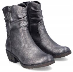 Rieker Női bakancs Rieker 93760-90 Silver/platinum ezüst Öko Bőr MÉRET. 39 (93760-90 SILVER/PLATINUM)