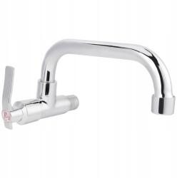  Konyhai Mosdó Csaptelep Mosogatóhoz Fali Hosszú Kifolyócső Mozgatható Króm (JY38818-02)