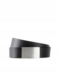 Bonprix Férfi Öv, Size 130, fekete, fém bőr (3255)