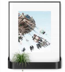 Umbra Fali képkeret polccal, fekete, modern, Matinee XX nappaliba (1016758-040)