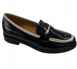 Potocki Mokaszin félcipő Potocki 12442 MÉRET39 Fekete Lico (24-12442BKB)