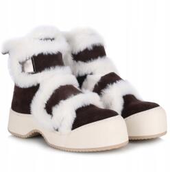 Bombonella Női hótaposó Bombonella 8T P499 777-98 13 barna szőrme Bőr MÉRET. 40 (8T P499 777-98 13)