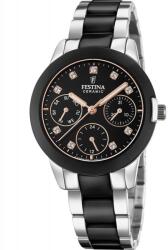 Festina Ceas Dama, Festina, Ceramic cu Cristale Swarovski F20497/3 Ceas