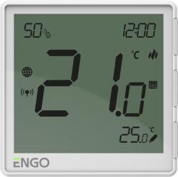 ENGO Termostat EONE-230 , aparent, alim. baterii, alb, ENGO (932342631)