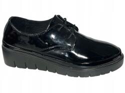 Filippo Női félcipő, Size 40, fekete, lakk bőr (DP3025)