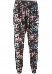 Bonprix Virágmintás Aladdin Nadrág, Size 48/50, viszkóz