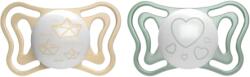 Chicco Suzete PhysioForma unisex pentru 2-6 luni, 2 bucati, Chicco
