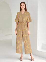 Shein Elegáns overál arany nyomott mintával S 36