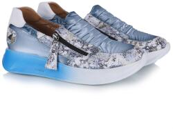 Maciejka Női félcipő, Sötétkék, bőr, Size 40, 4cm sarok (06800-17/00-1 GRANAT)