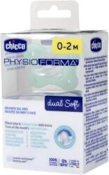 Chicco Suzeta anatomica Physioforma Dual Soft 0-2 luni, 1 bucata, Chicco