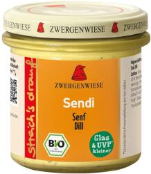 ZWERGENWIESE Crema tartinabila cu mustar si marar, fara gluten bio 135g