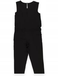 Bonprix 42-es derékban megkötős overál, fekete, 96% poliészter