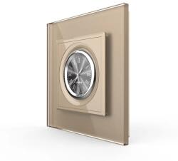LIVOLO Ceas Mecanic Livolo cu Rama din Sticla Securizata SmartElectro IntelligentHouse (VL-FCCL-2AP)