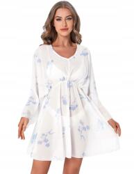 Shein Ruha Virágmintás Chiffon Átlátszó Casual Shein L 40