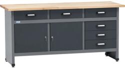Hobby Tools Banc de lucru 1700mm, cu 2 uși și 6 sertare (HOBH12268087)