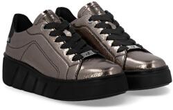 RIEKER Női tornacipő, alacsony szárú sportcipő, Rieker W2601-91 Metallic bőr, . 38- Méret (W2601-91)