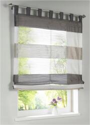 Bonprix római redőny, 140/60, barna-fehér, poliészter (924427)