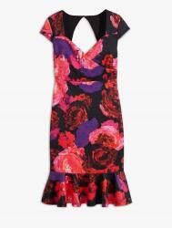 Bonprix Virágos MIDI Ruha 32/34